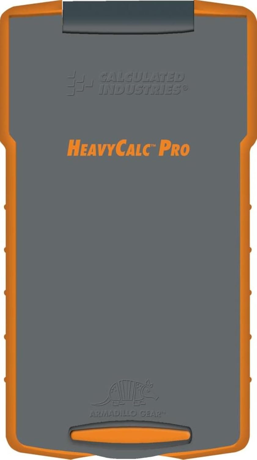 image:imageCalculated Industries 4325 HeavyCalc Pro Construction Math Calculator FeetInch Tenths Yards and Metric For Engineers Estimators Excavators Highway Contractors Heavy Equipment Operators