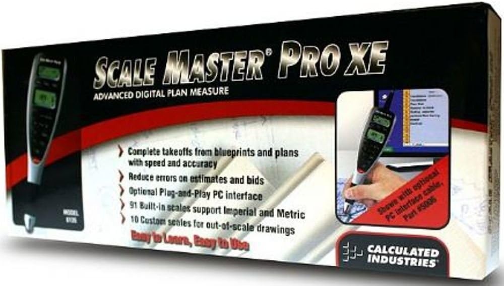 image:imageCalculated Industries 6335 Scale Master ProXE Advanced Digital Plan Measure with PC InterfaceMeasure