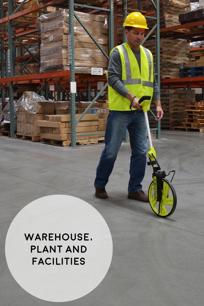 image:imageCalculated Industries 6575 DigiRoller Plus III 125 Inch Estimators Electronic Distance Measuring Wheel with Large Backlit Digital Display Measure in Feet Inches Meters Yards FREE Carrying PackMeasuring Wheel