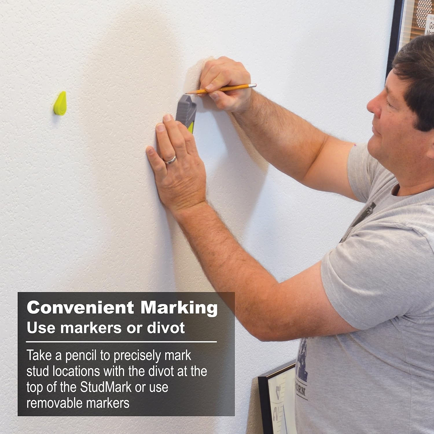 image:imageCalculated Industries 7310 StudMark Magnetic Stud Finder with 2 Removable Magnet Markers Finds amp Marks up to 3 Stud Locations Updated 2020 More Powerful Rare Earth Magnets No Batteries NeededStud Finder
