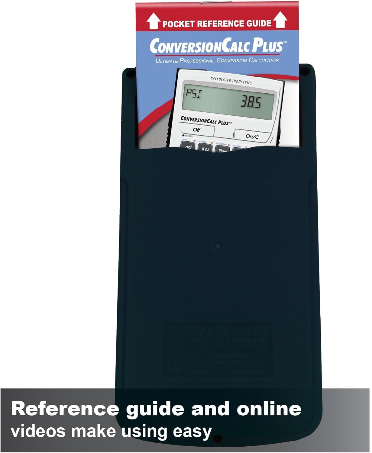 image:imageCalculated Industries 8030 ConversionCalc Plus Conversion Calculator 70 Units 500 Professional Conversion Combinations