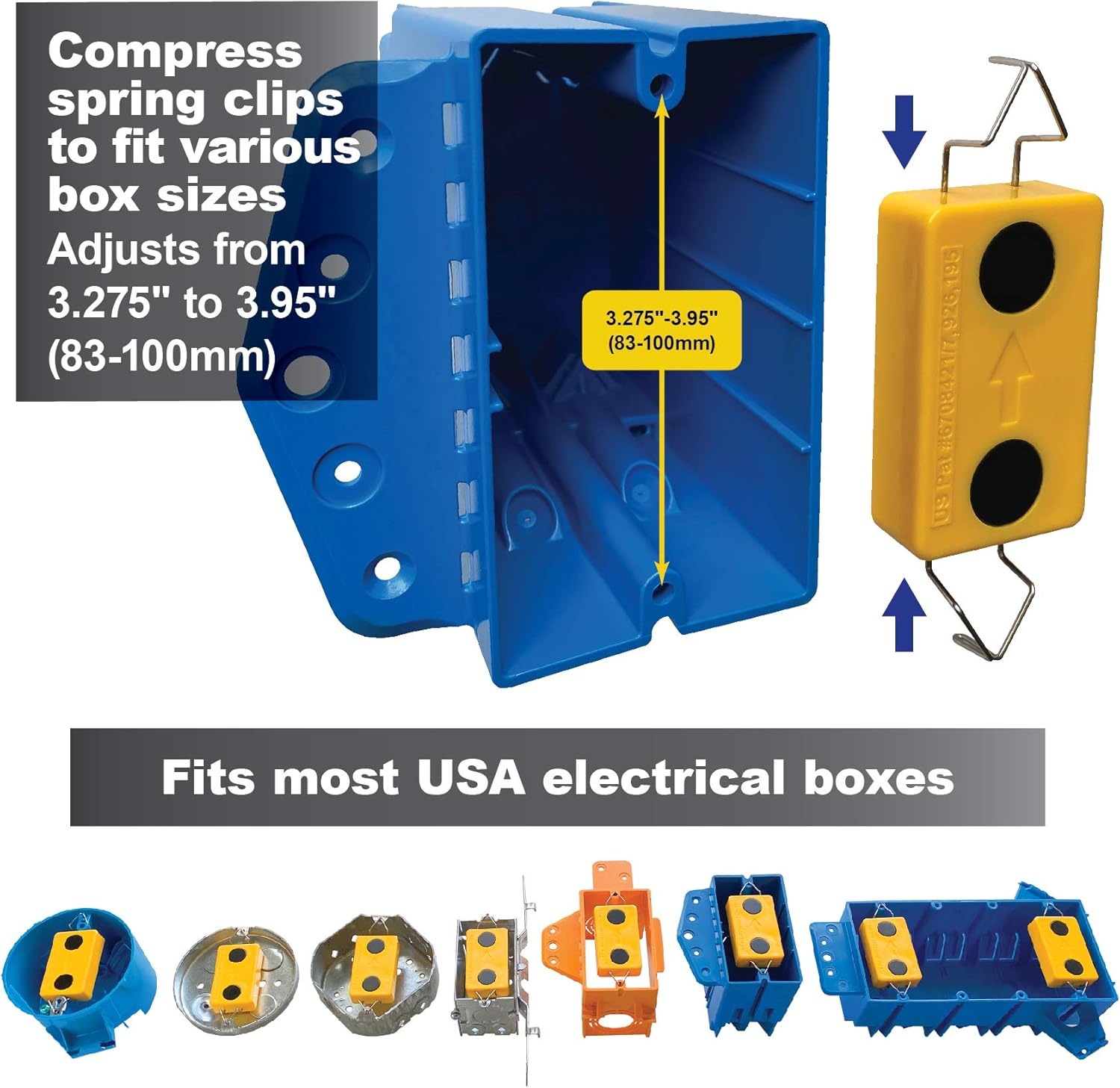 image:imageCalculated Industries 8105 Blind Mark Drywall Electrical Box Locator Tool Powerful RareEarth Magnetic Targets 3 and Locator Kit2 Targets