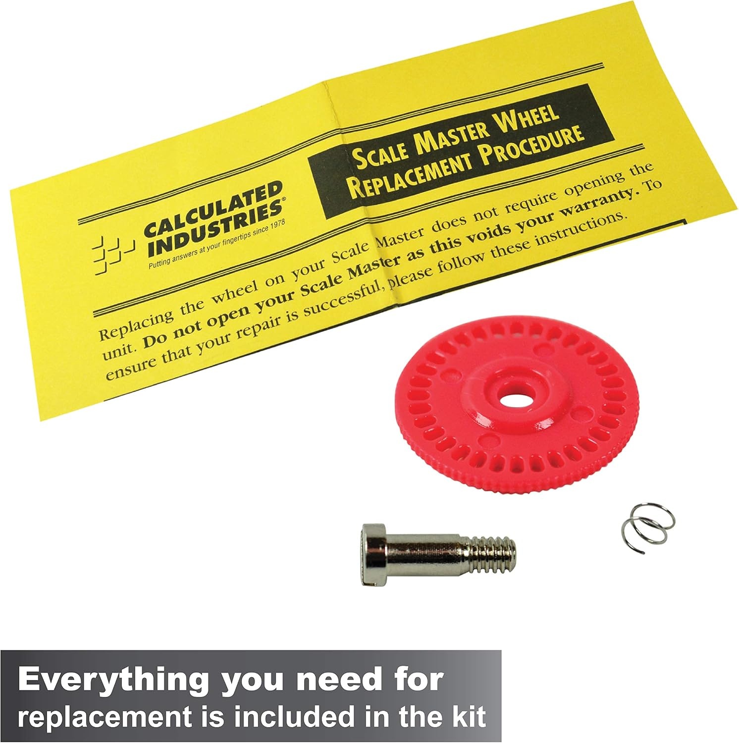 image:imageCalculated Industries Scale Master Pro XE Measure Wheel Kit with Axle Screw Small