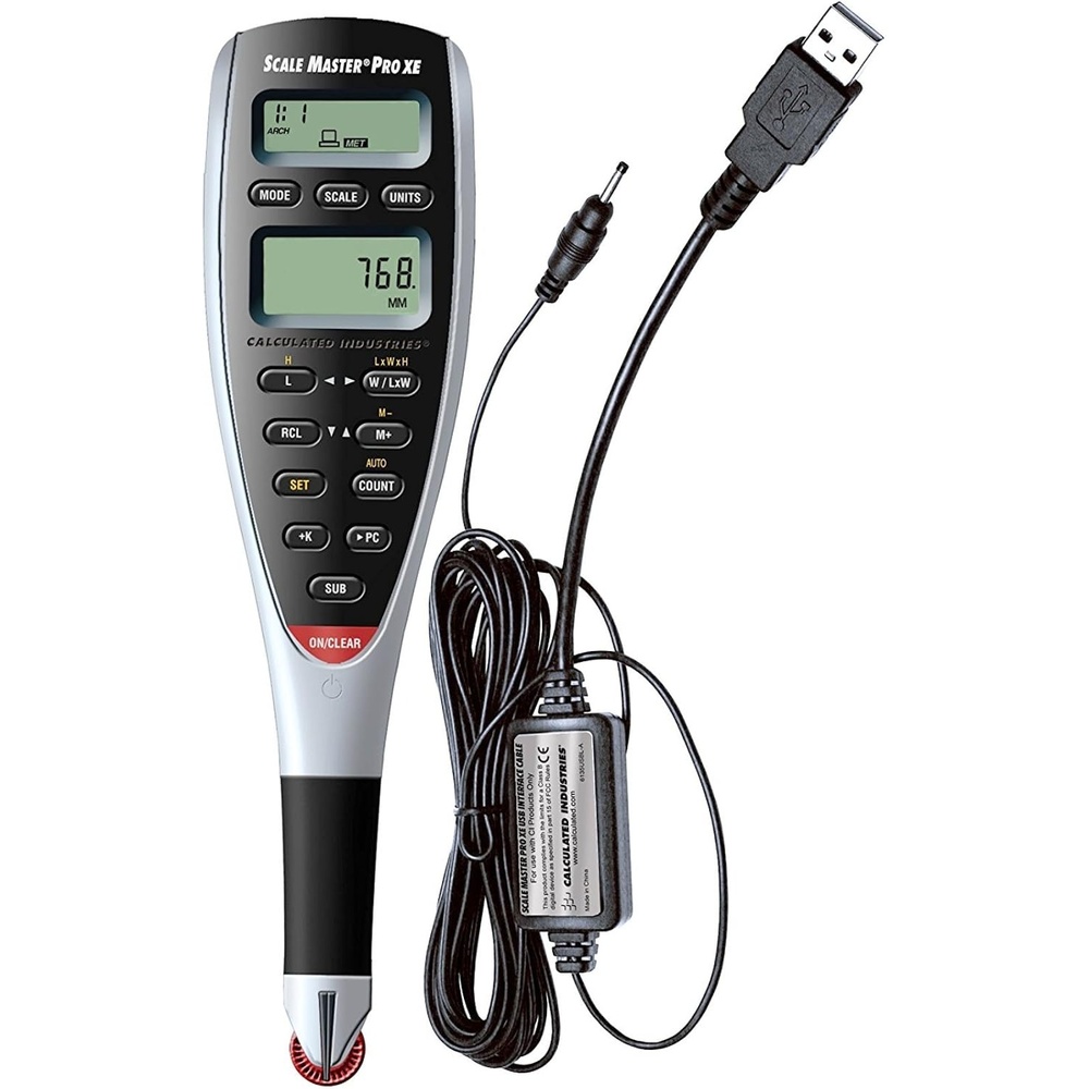 image:imageCalculated Industries 6335 Scale Master ProXE Advanced Digital Plan Measure with PC InterfaceMeasure